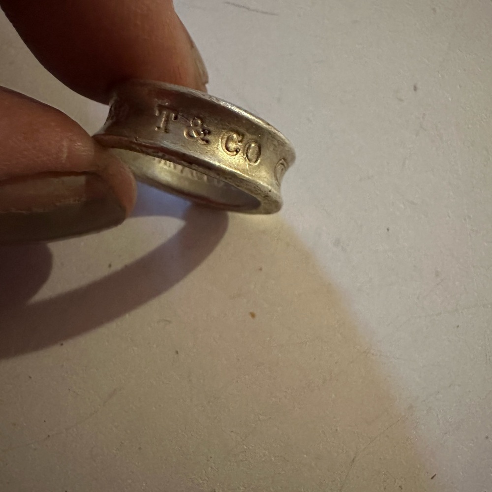 Tiffany & Co. Classic Silver Band 7